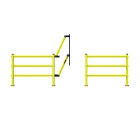 Zvedací dveře s vysokou odolností, 120 cm – LIFT GATE 90